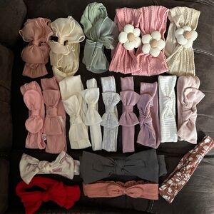 Assorted Colorful Baby Headband Bows